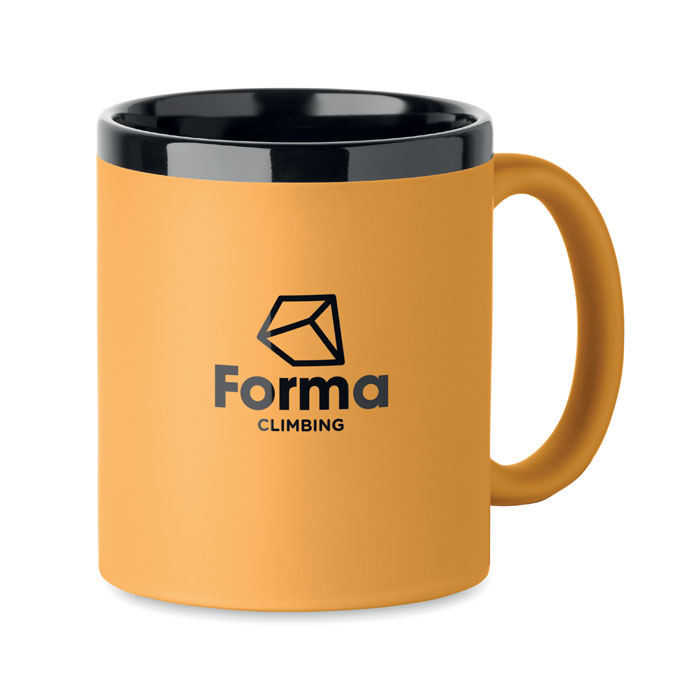 Ceramic mug for laser 300 ml Giallo item picture printed