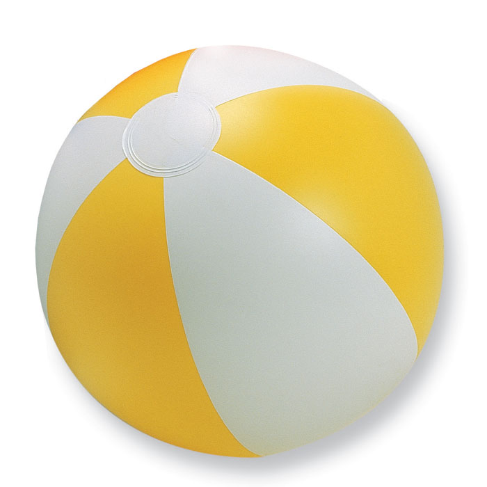 Pallone da spiaggia gonfiabile yellow item picture front