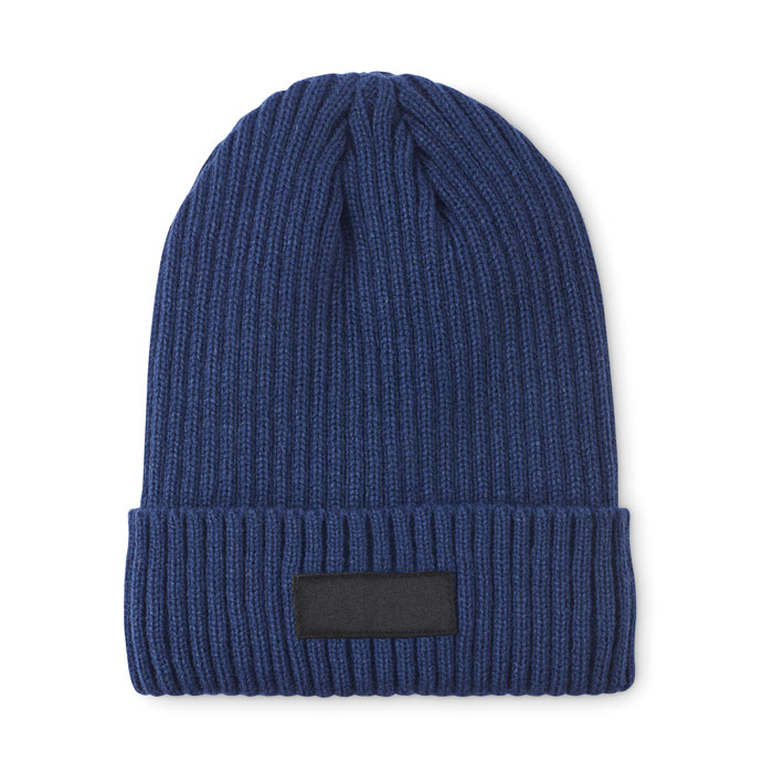 3M knitted beanie with cuff Blu item picture front