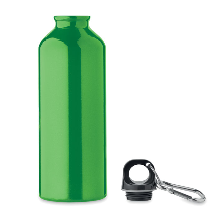 Recycled aluminium bottle 500ml Verde item picture open