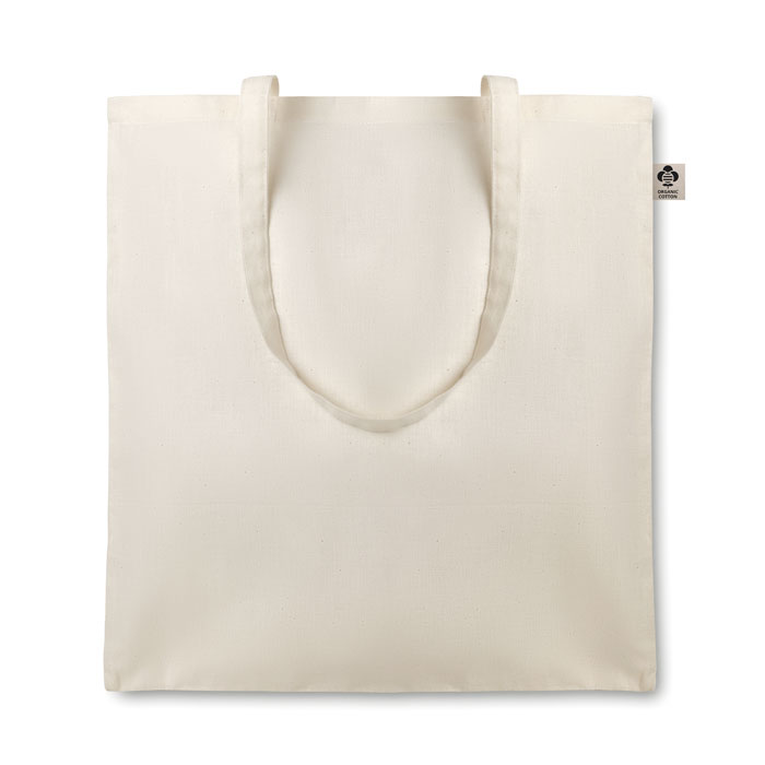 105gr/m² organic cotton bag Beige item picture front