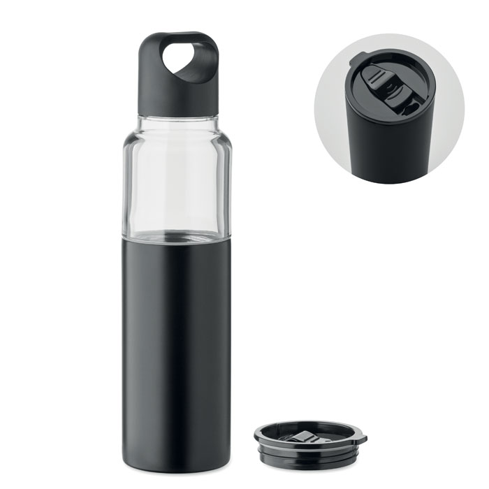 2 in 1 bottle 610ml Nero item picture front