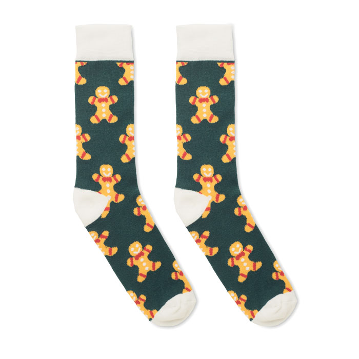 Pair of Christmas socks M Giallo item picture side