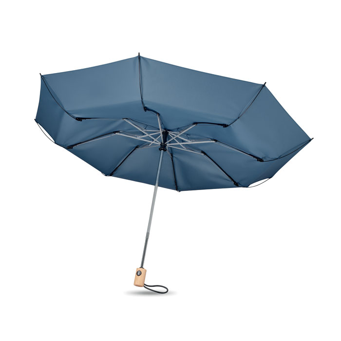 23 inch 190T RPET umbrella Blu item picture top