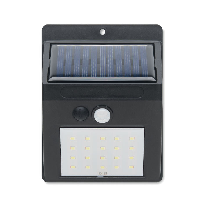 Solar LED light motion Nero item picture top