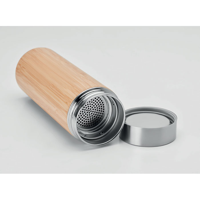 Borraccia doppio strato 400ml Legno item picture top
