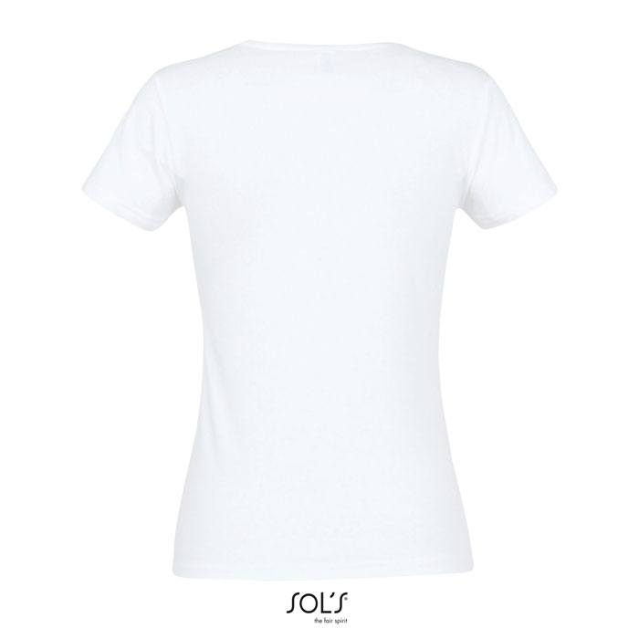 MISS WOMEN T-SHIRT 150g white item picture back