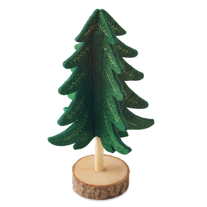 Decorazione albero in feltro green item picture front