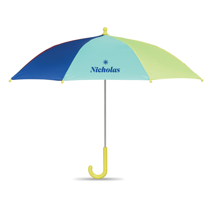 18 inch kids umbrella Multicolore item picture printed