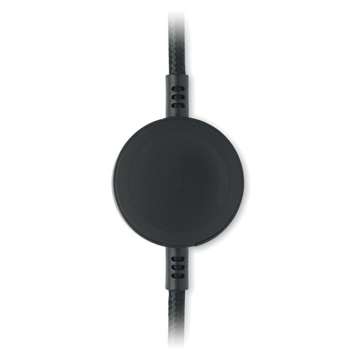 60W cable & watch charger Nero item picture open