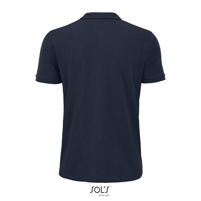 Polo PLANET UOMO 170g Blu Scuro Francese item picture back