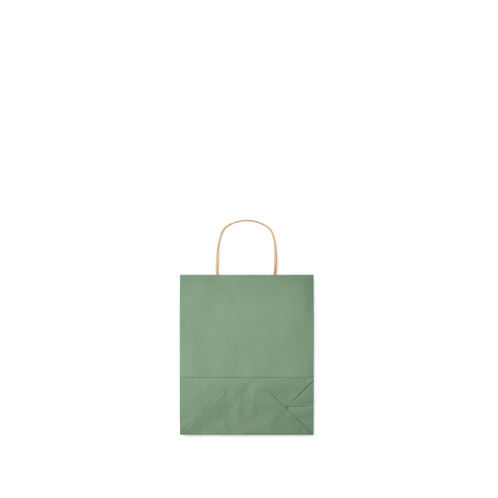 Small Gift paper bag 90 gr/m² Verde item picture open