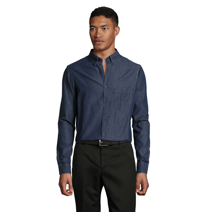 BARRY MEN DENIM SHIRTZ Brut Denim item picture front