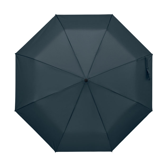 21" auto umbrella wood handle Blu item picture 1
