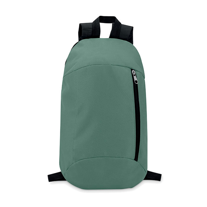 Backpack with front pocket Verde Scuro item picture front