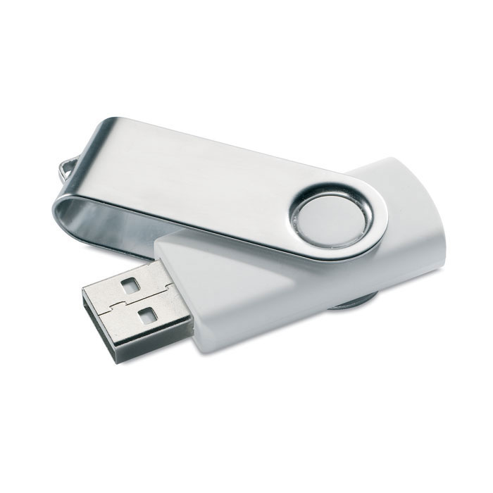 Techmate. USB flash 16GB Bianco item picture back