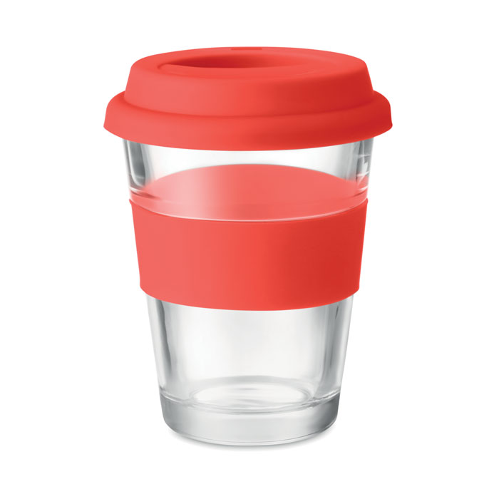 Glass tumbler 350 ml Rosso item picture back