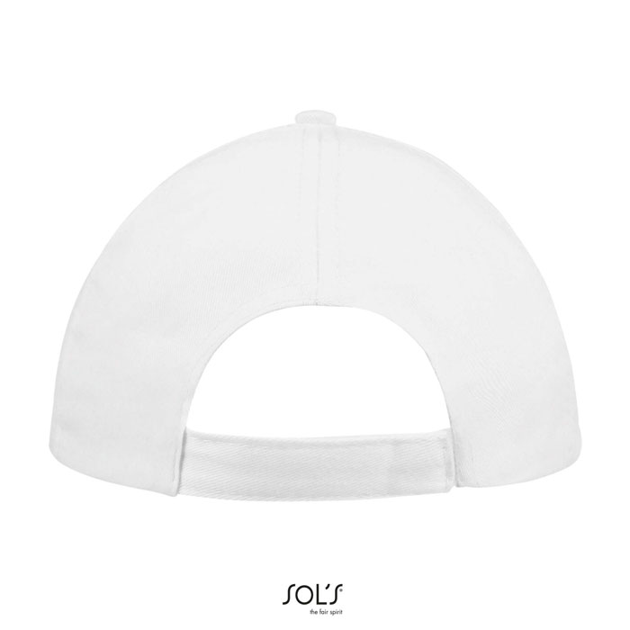 BUZZ FIVE PANEL CAP Bianco item picture back