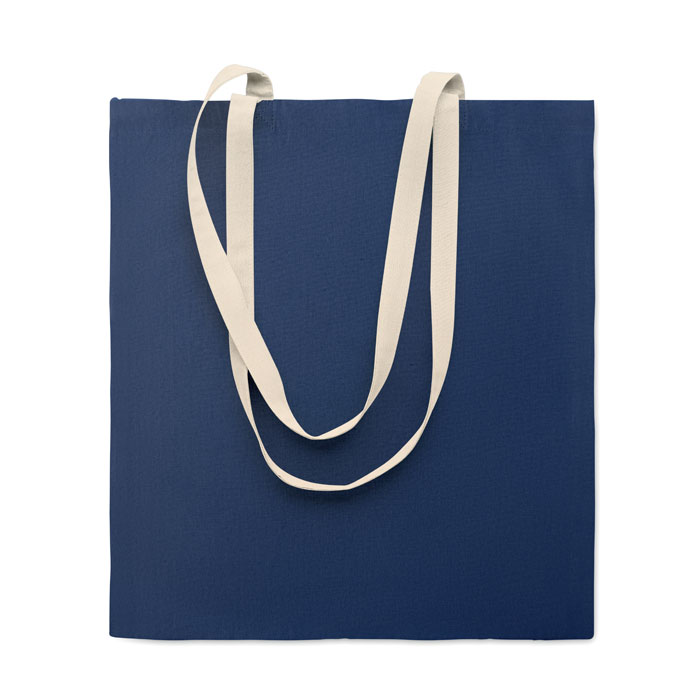 Shopper in cotone Blu item picture front