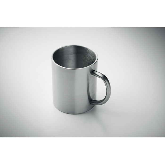 Recycled stainless steel mug Argento Opaco item picture 6