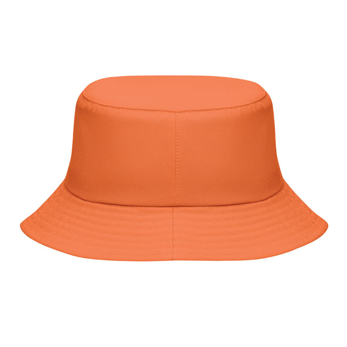 Bucket hat polyester 150 gr/m² Arancio item picture back