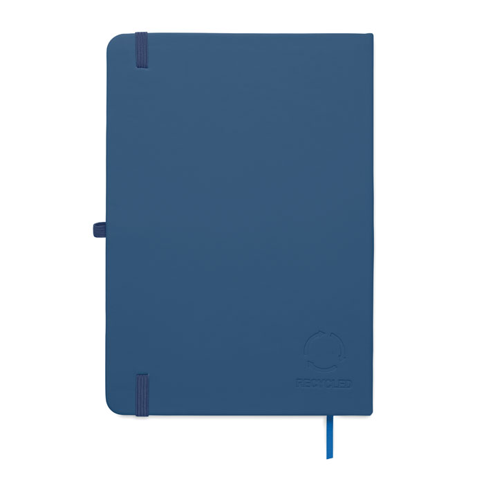 Set notebook A5 in PU Blu item picture open
