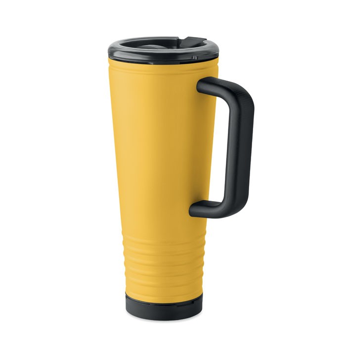 Bicchiere doppio strato 700 ml Giallo item picture 3