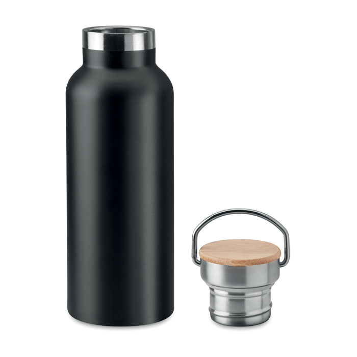 Double wall flask 500 ml Nero item picture back