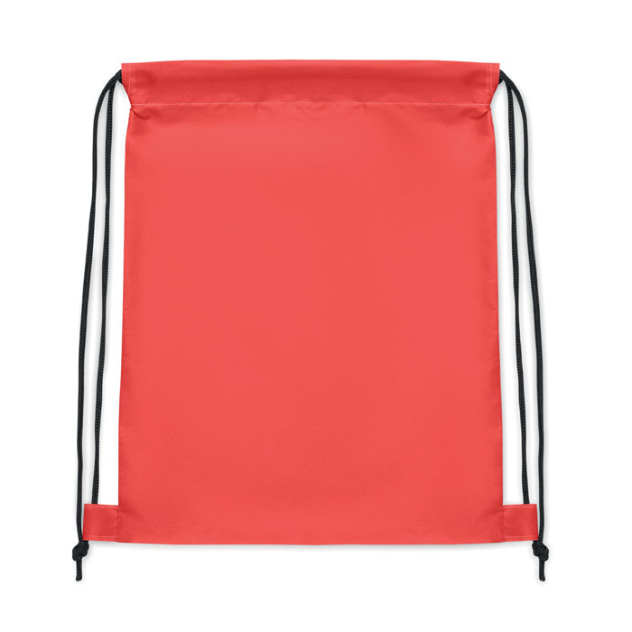 Sacca per bambini 190T RPET Rosso item picture side