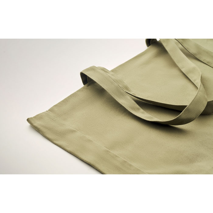 Canvas Recycled bag 280 gr/m² green item detail picture