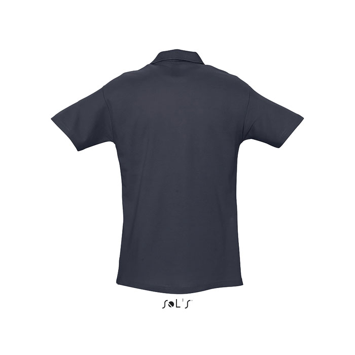 Polo PRIMAVERA II UOMO 210g Blu Navy item picture back