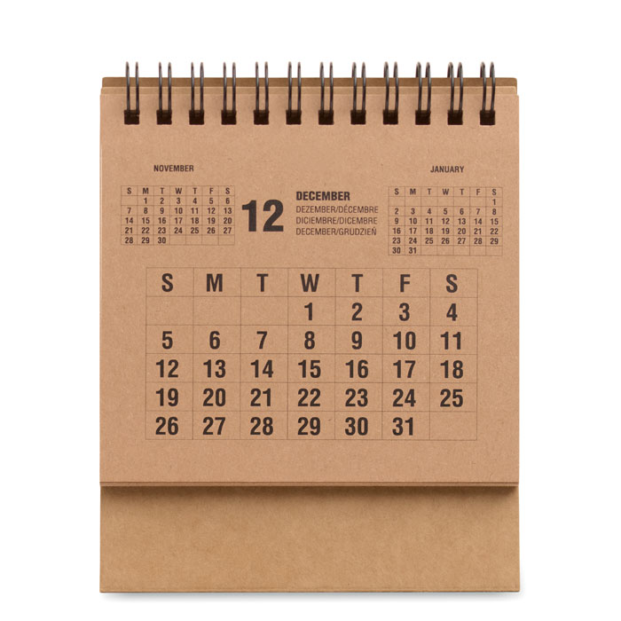 Calendario da tavolo Beige item picture 2