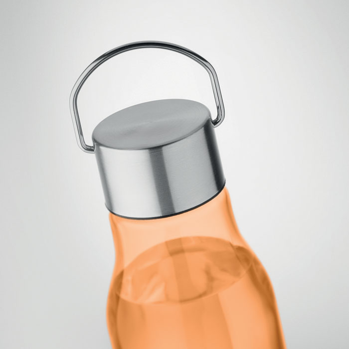 RPET bottle with PP lid 600 ml Arancio Trasparente item detail picture