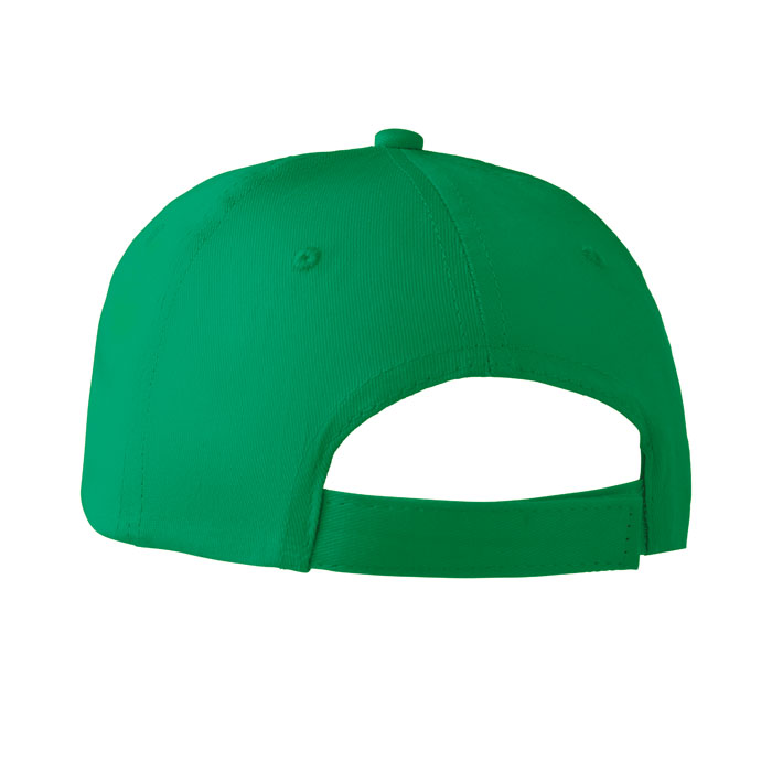 Cappellino da 6 pannelli Verde item picture back