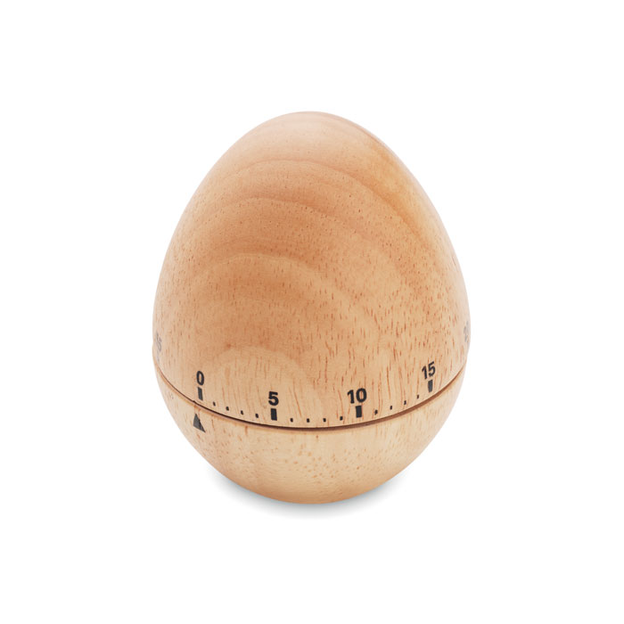 Timer a forma di uovo in legno Legno item picture front