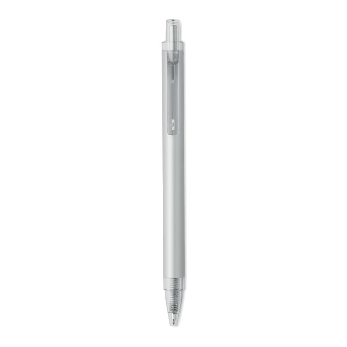 Penna a sfera in alluminio Argento Opaco item picture top