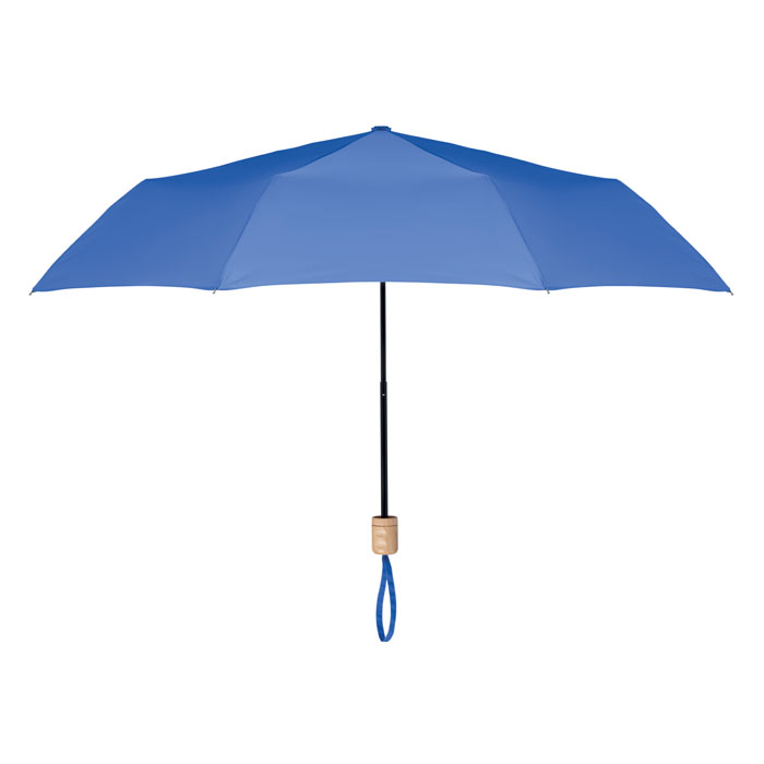 21 inch RPET foldable umbrella Blu Royal item picture front