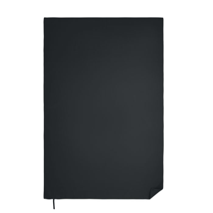 Asciugamano in microfibra Nero item picture side