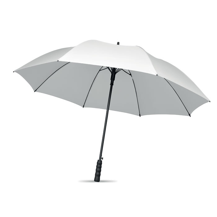 27 inch windproof umbrella Bianco item picture back