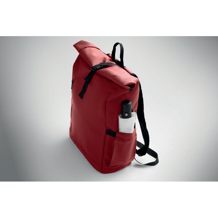 Zaino Rolltop per laptop 600D Borgogna item picture 7
