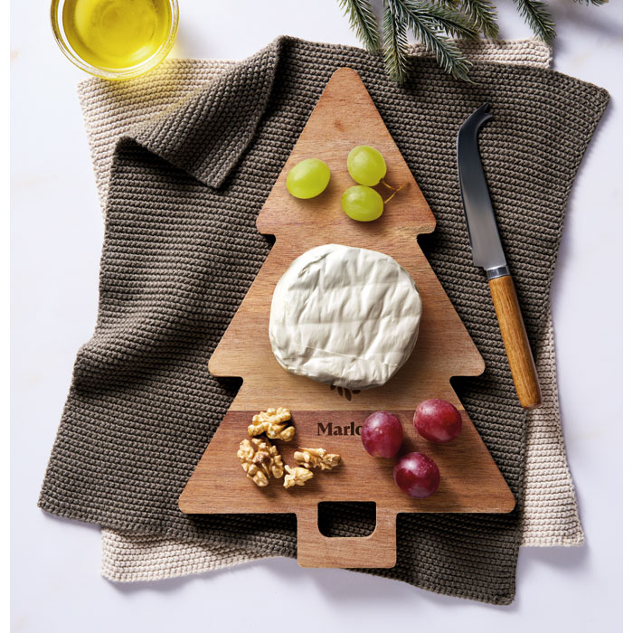 Acacia serving board Xmas tree Legno item picture 2