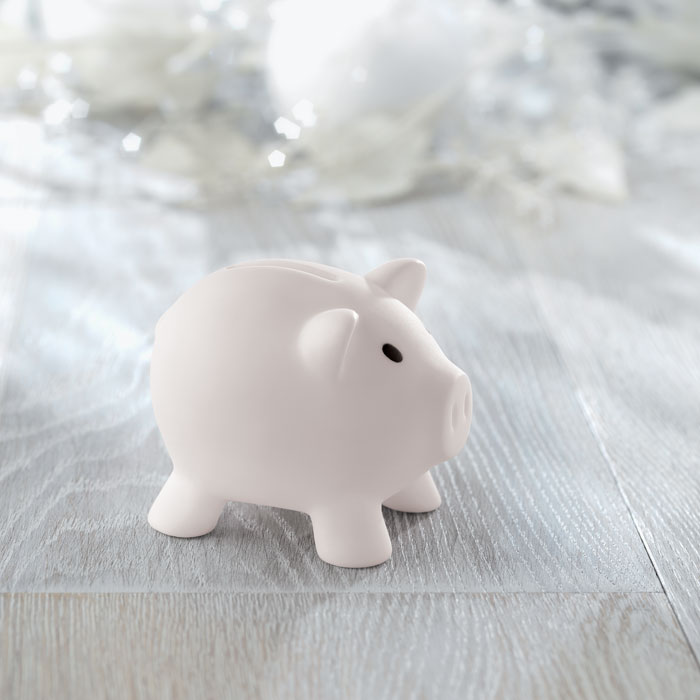 Piggy bank Bianco item ambiant picture