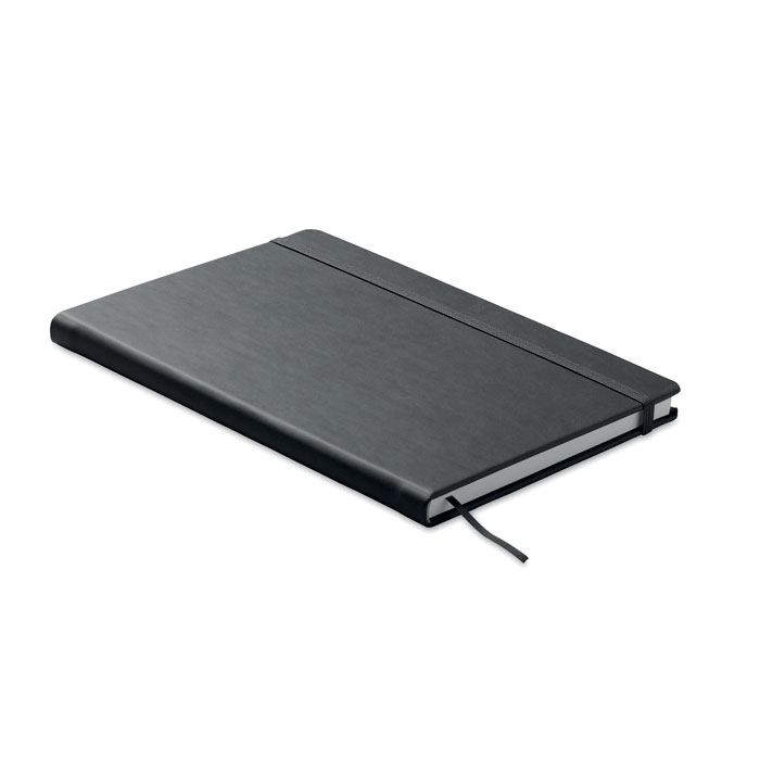 Notebook A5, pagine riciclate black item picture front