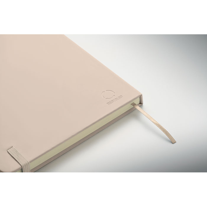 Notebook A5 in PU riciclato Bianco Sporco item detail picture