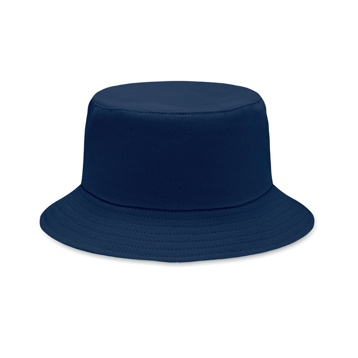 Brushed 260gr/m² cotton sunhat Francese Navy item picture front