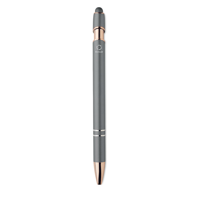 Recycled aluminium pen Grigio Pietra item picture 6