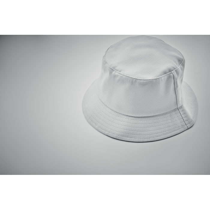 Brushed 260gr/m² cotton sunhat Bianco item detail picture