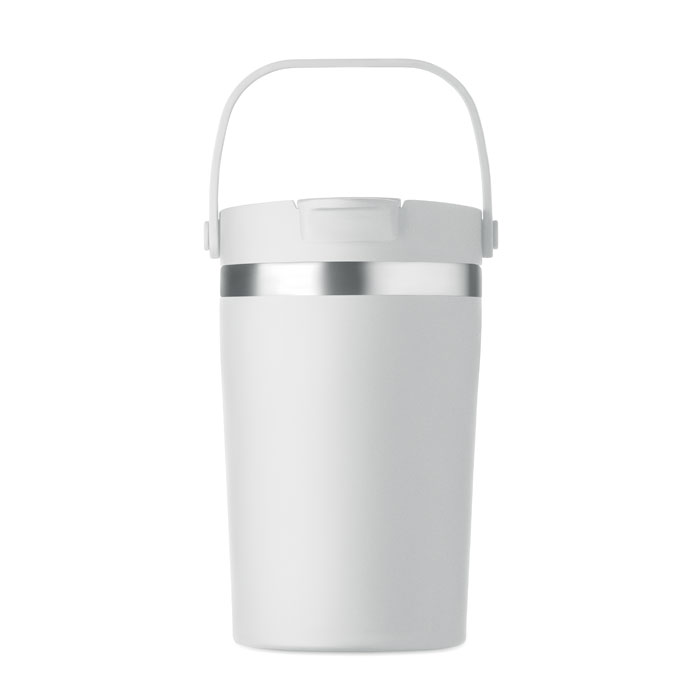 Bicchiere doppio strato 350 ml Bianco item picture 2