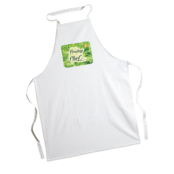 Kitchen apron in cotton Bianco item picture printed