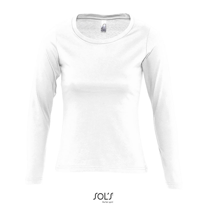 MAJESTIC WOMEN T-SHIRT 150g white item picture front